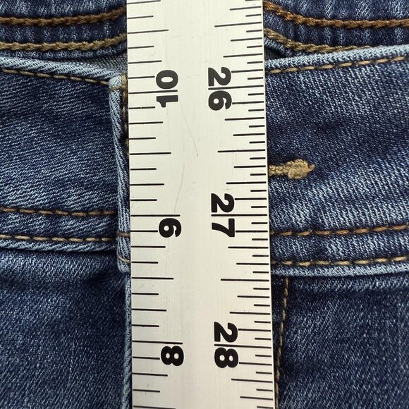 INC Jeans Womens 10S Skinny Leg Regular Fit Preppy Blue‎ Denim Stretch 30x28 - Picture 5 of 8